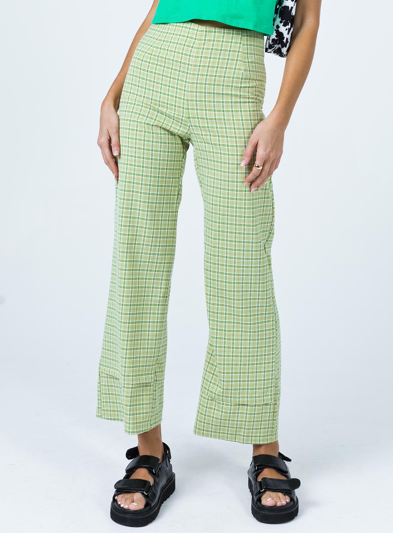 Euros Pants Lime Green - Image 2