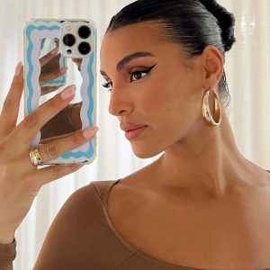 Bella iPhone Case Silver