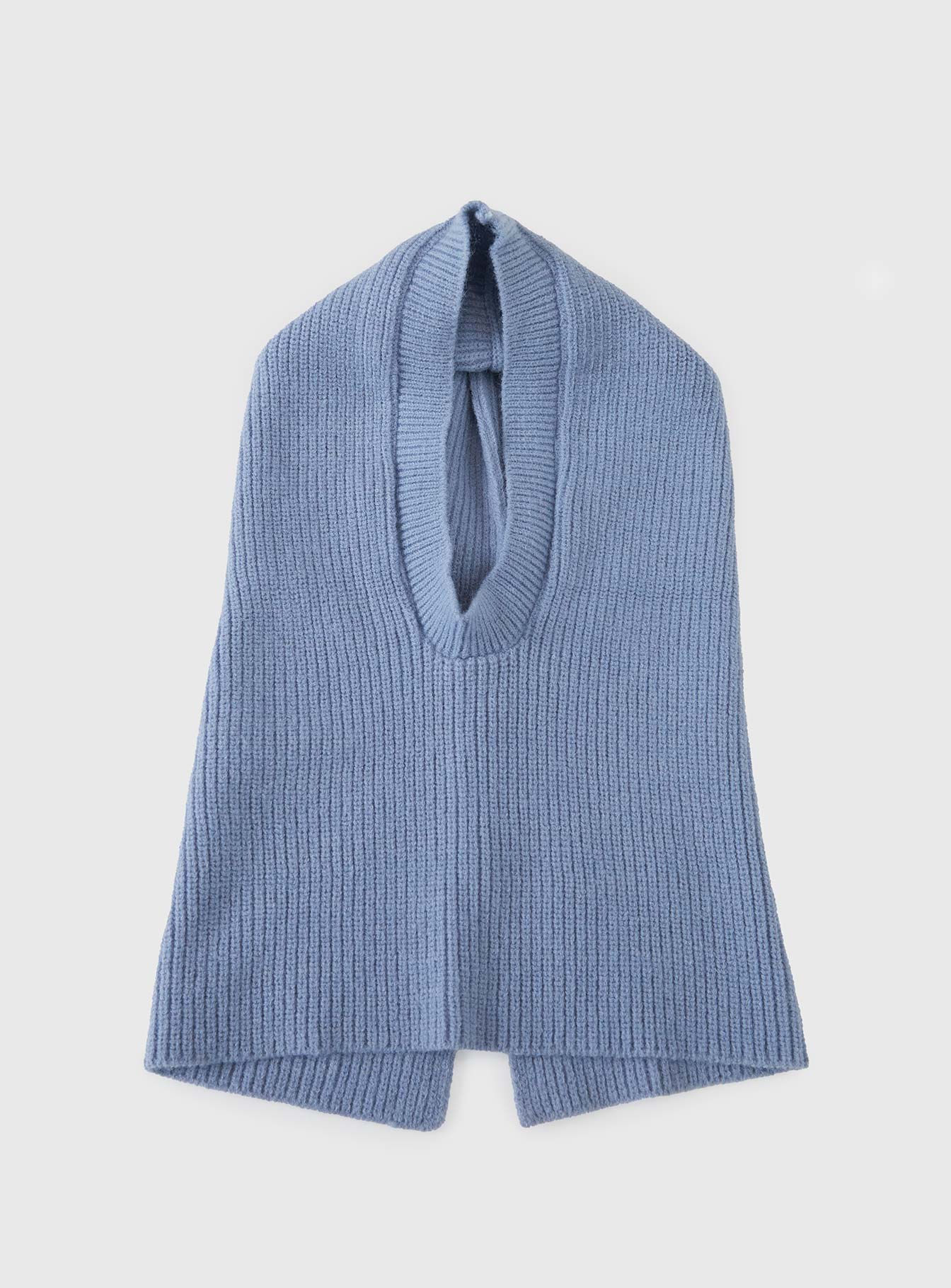 Frostwind Knit Hood Blue - Image 2