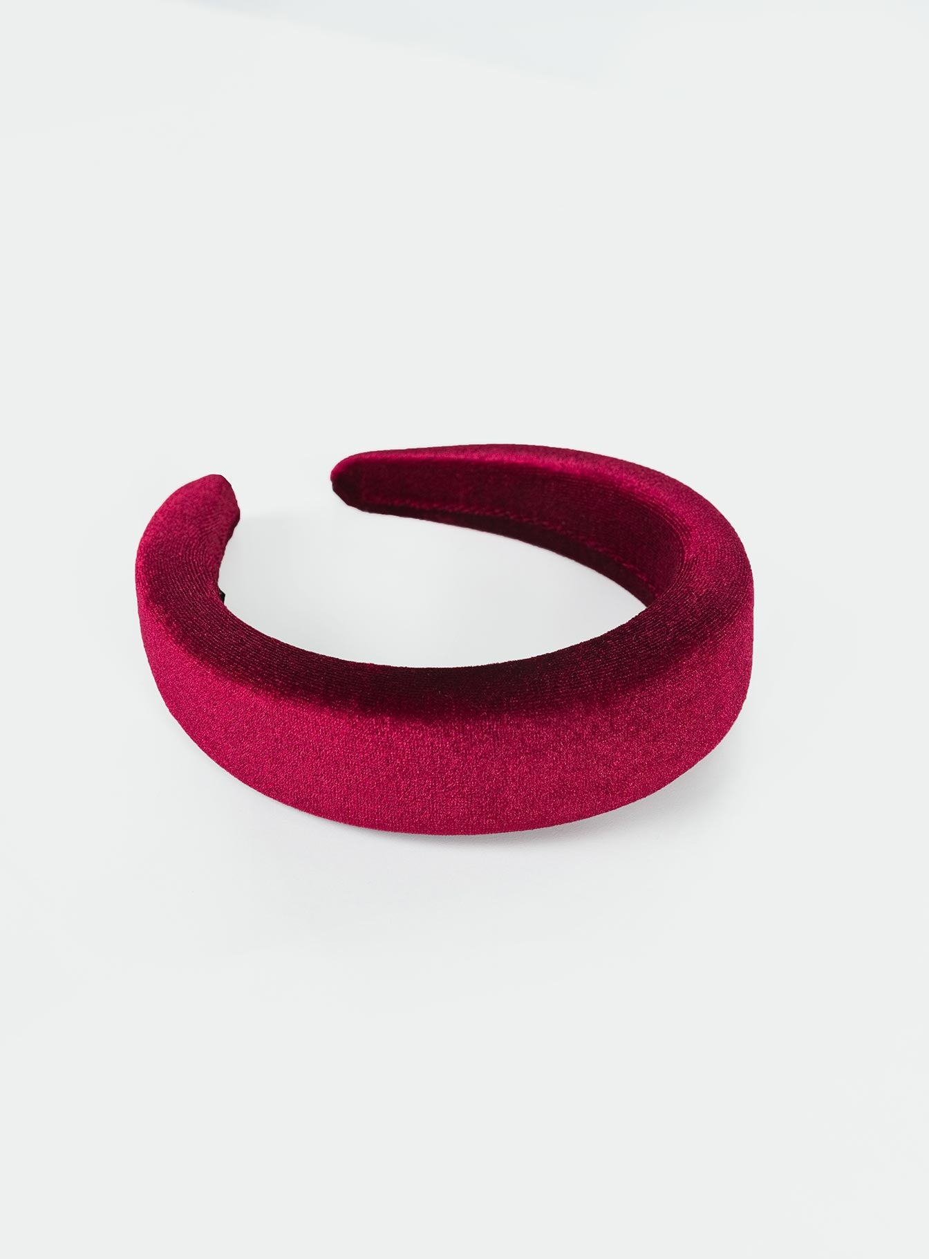 Cotter Headband Burgundy - Image 2