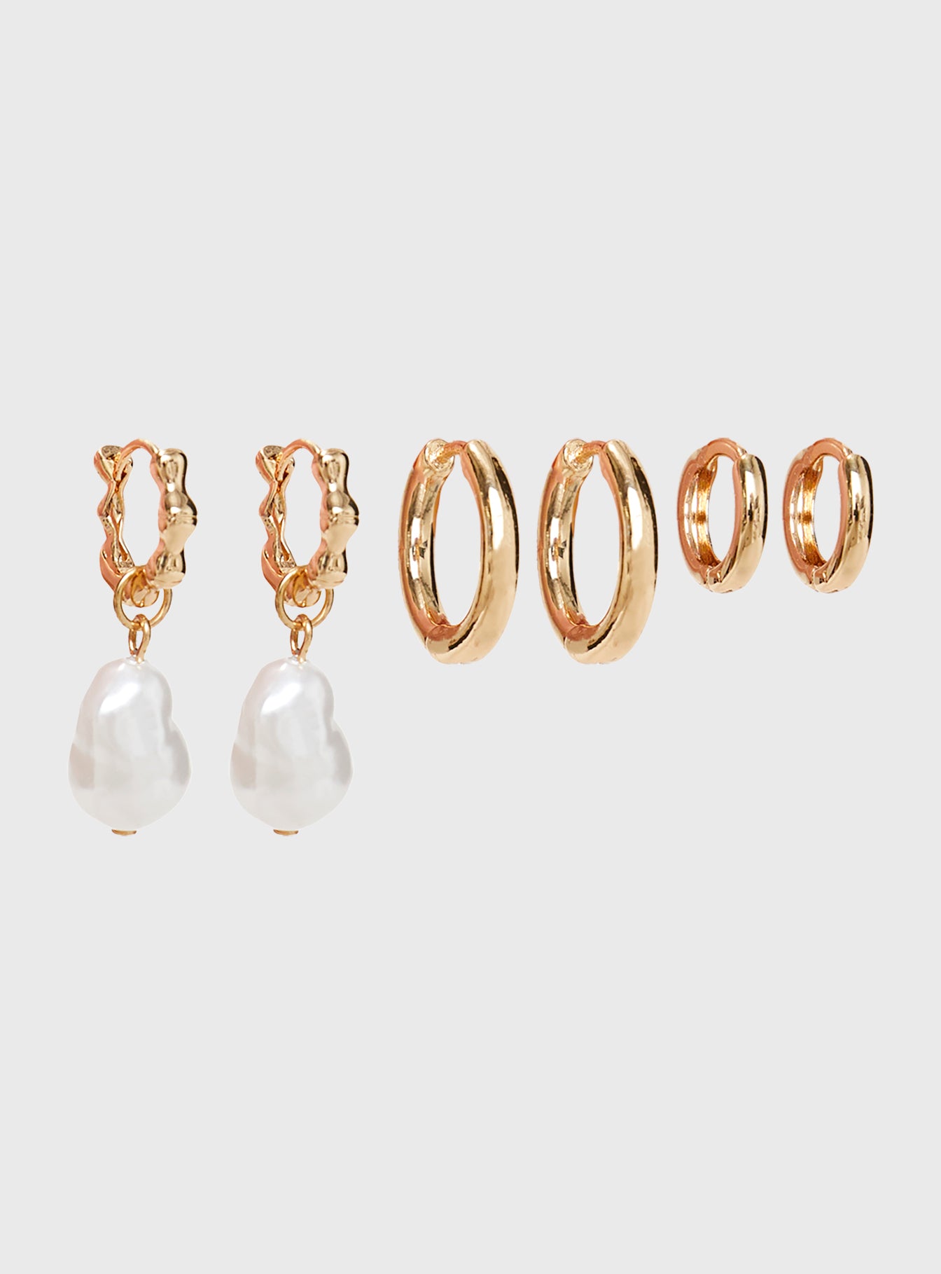 Toulon Earring Set Gold - Image 2