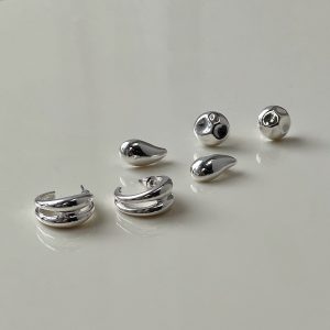 Run The Party Earring Pack Silver