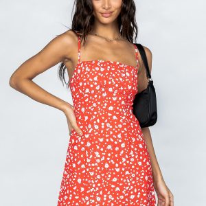 Tallie Mini Dress Red