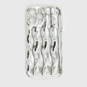 Keep Talking iPhone Case Silver