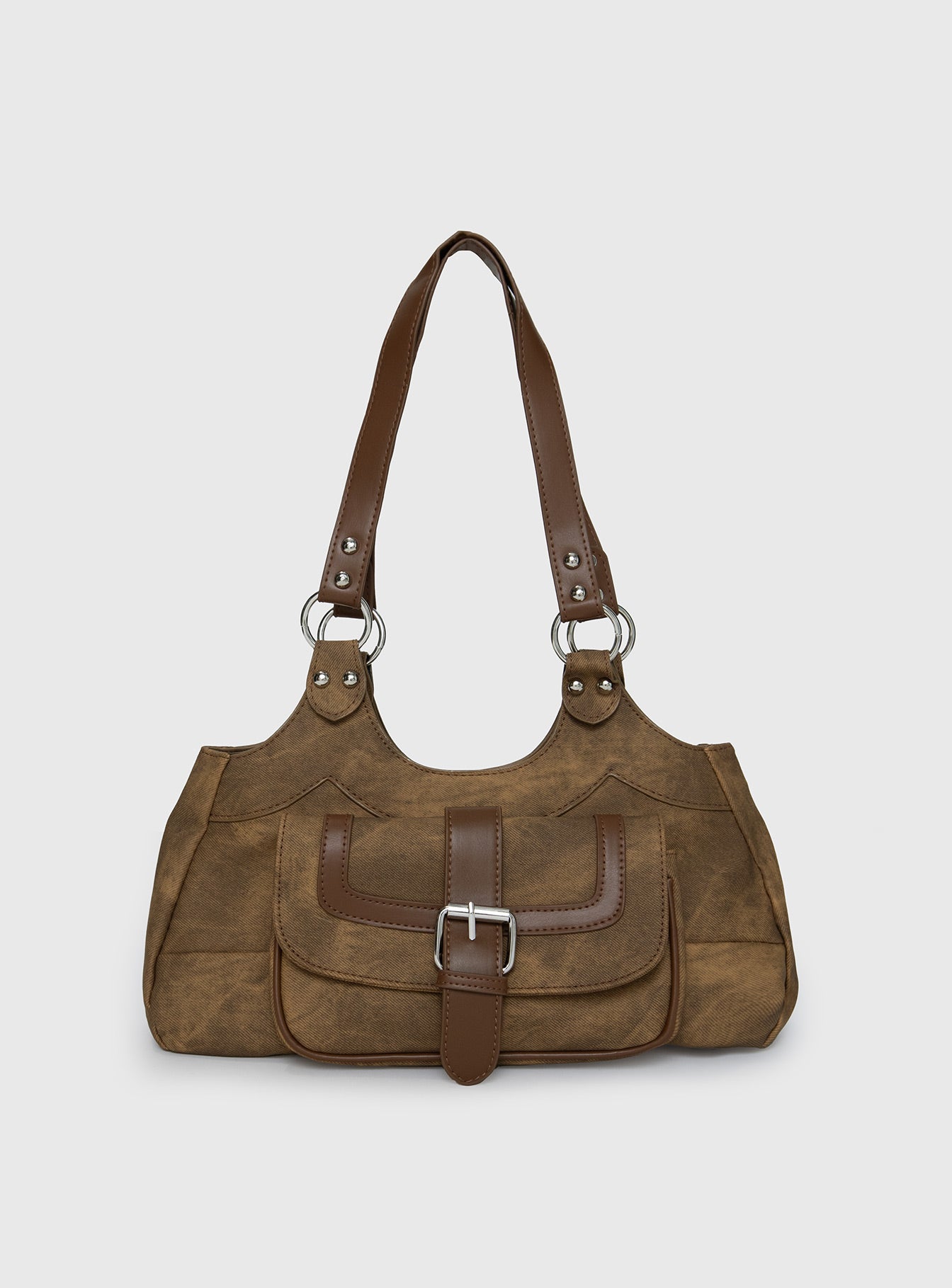 Airlea Shoulder Bag Brown - Image 2