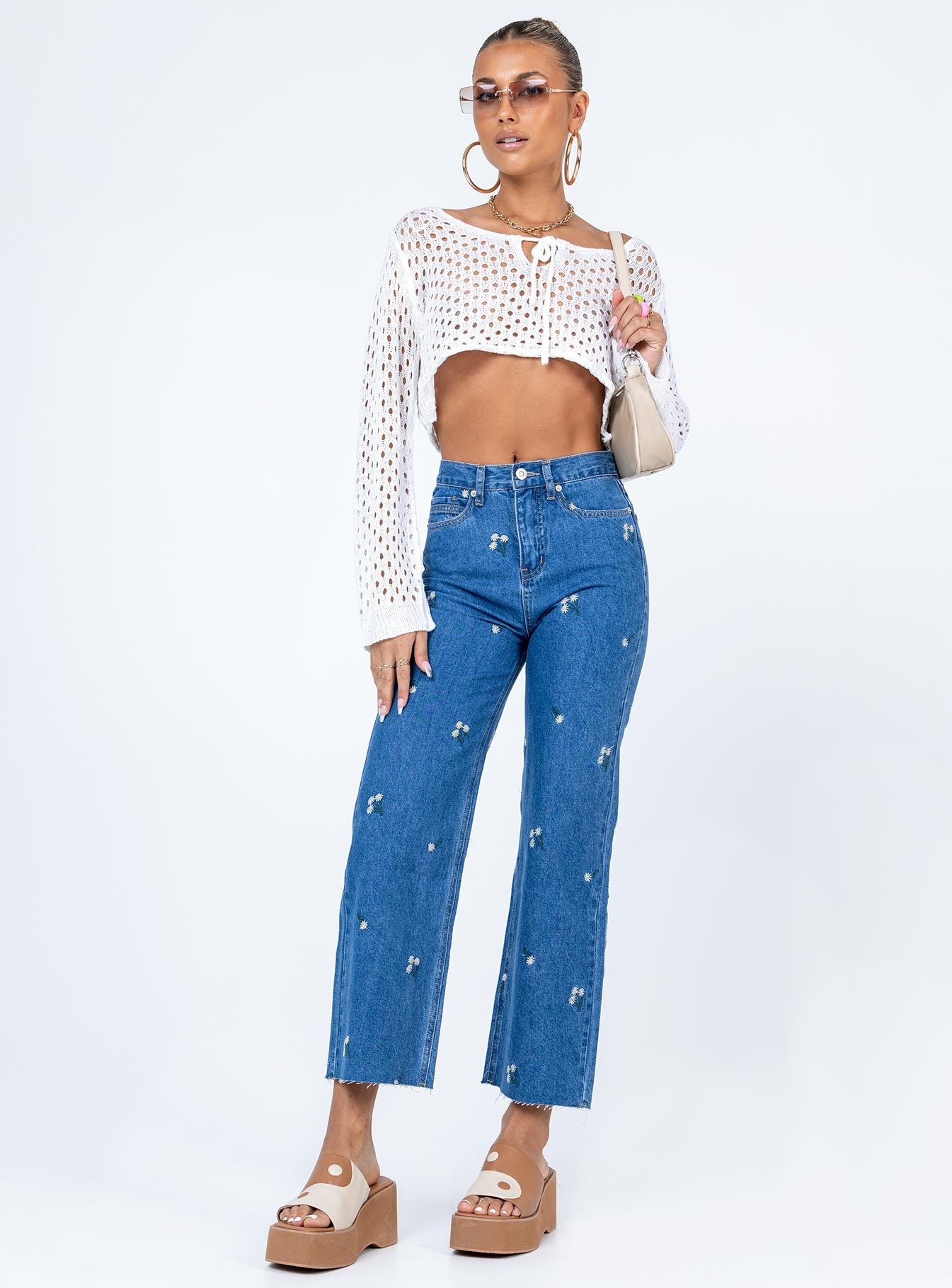 Zaire Mom Denim Jeans - Image 3