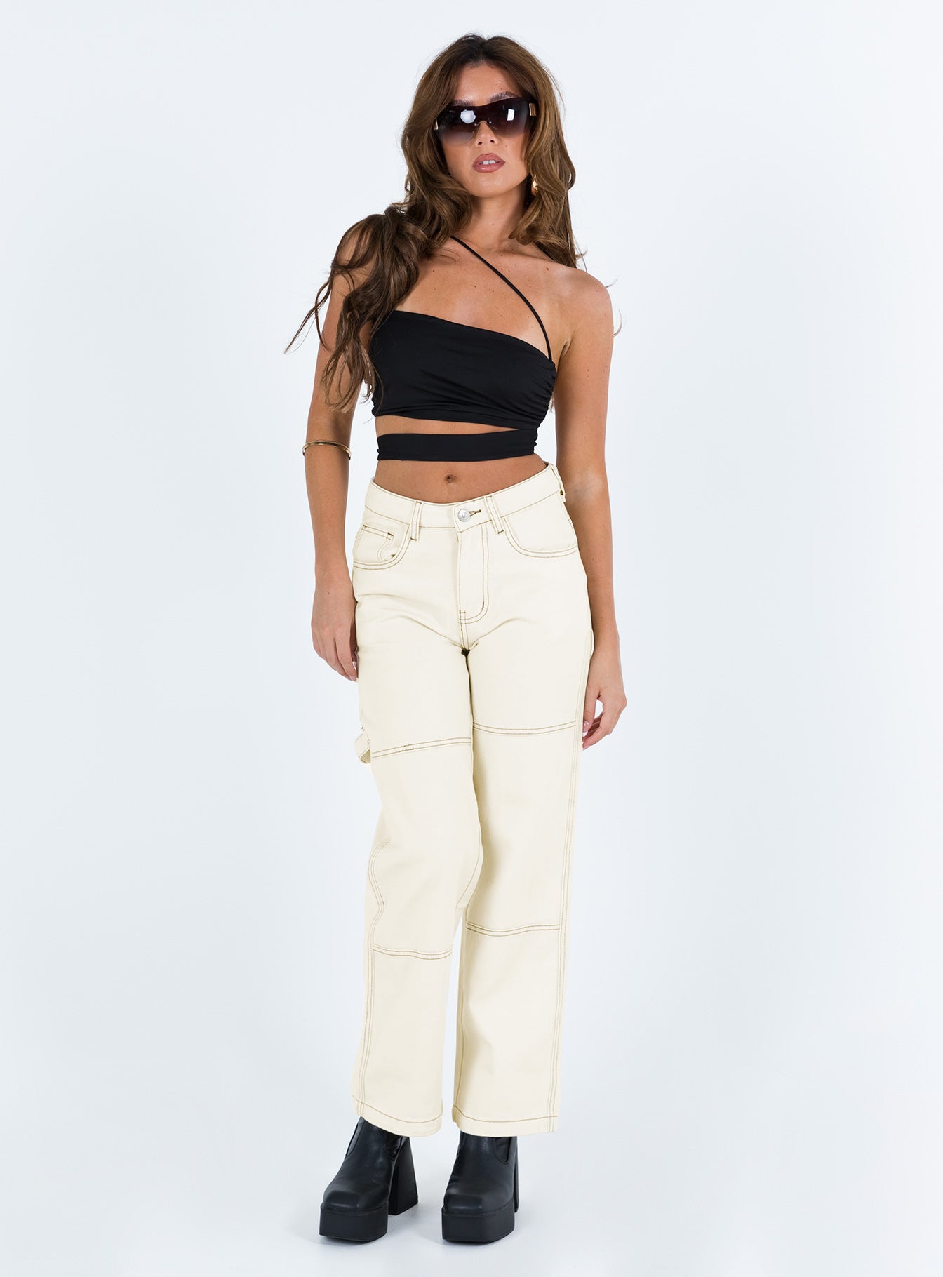 Copeland Jeans White Petite - Image 3