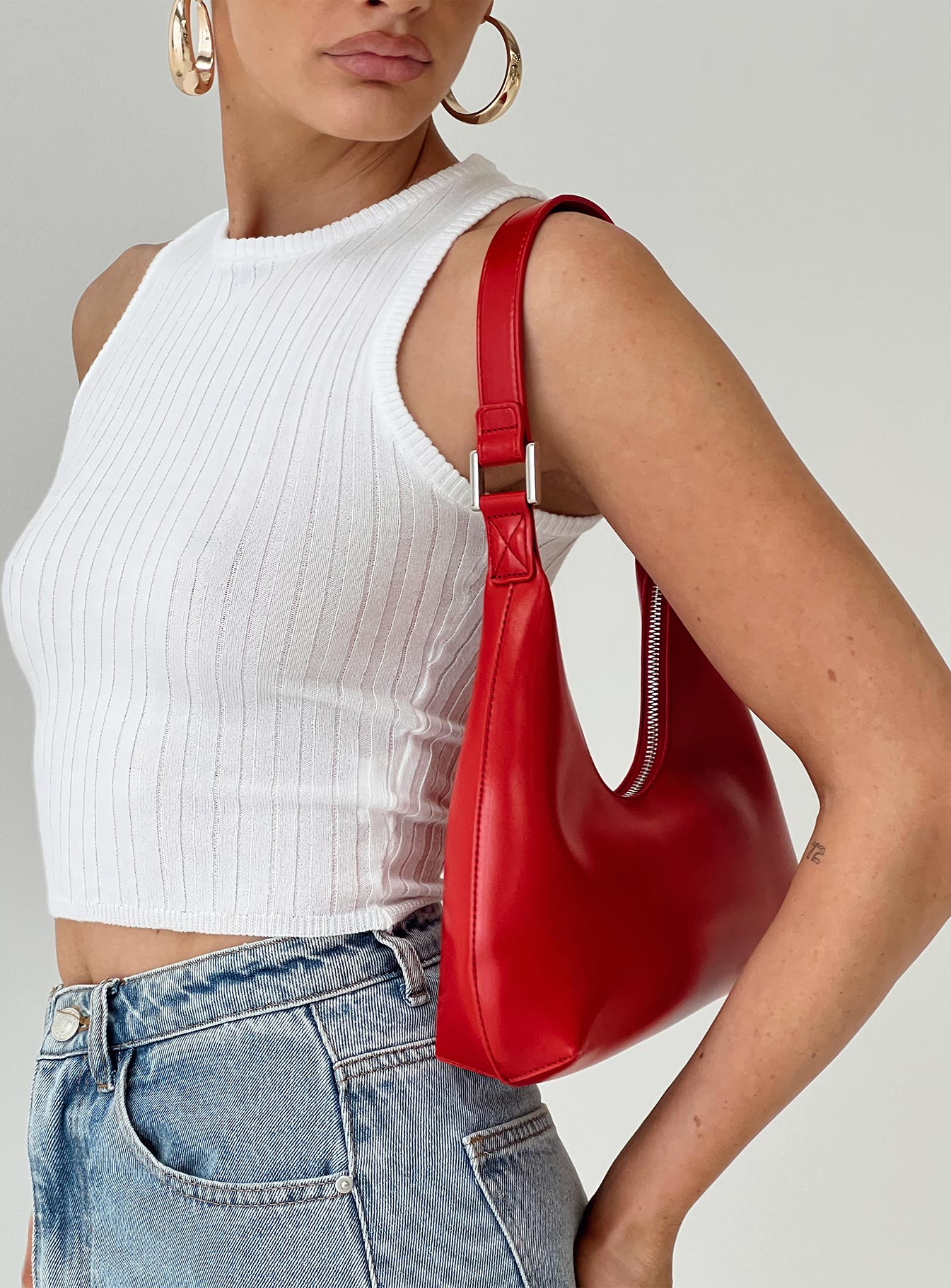 Cassa Tank Top Ivory - Image 4