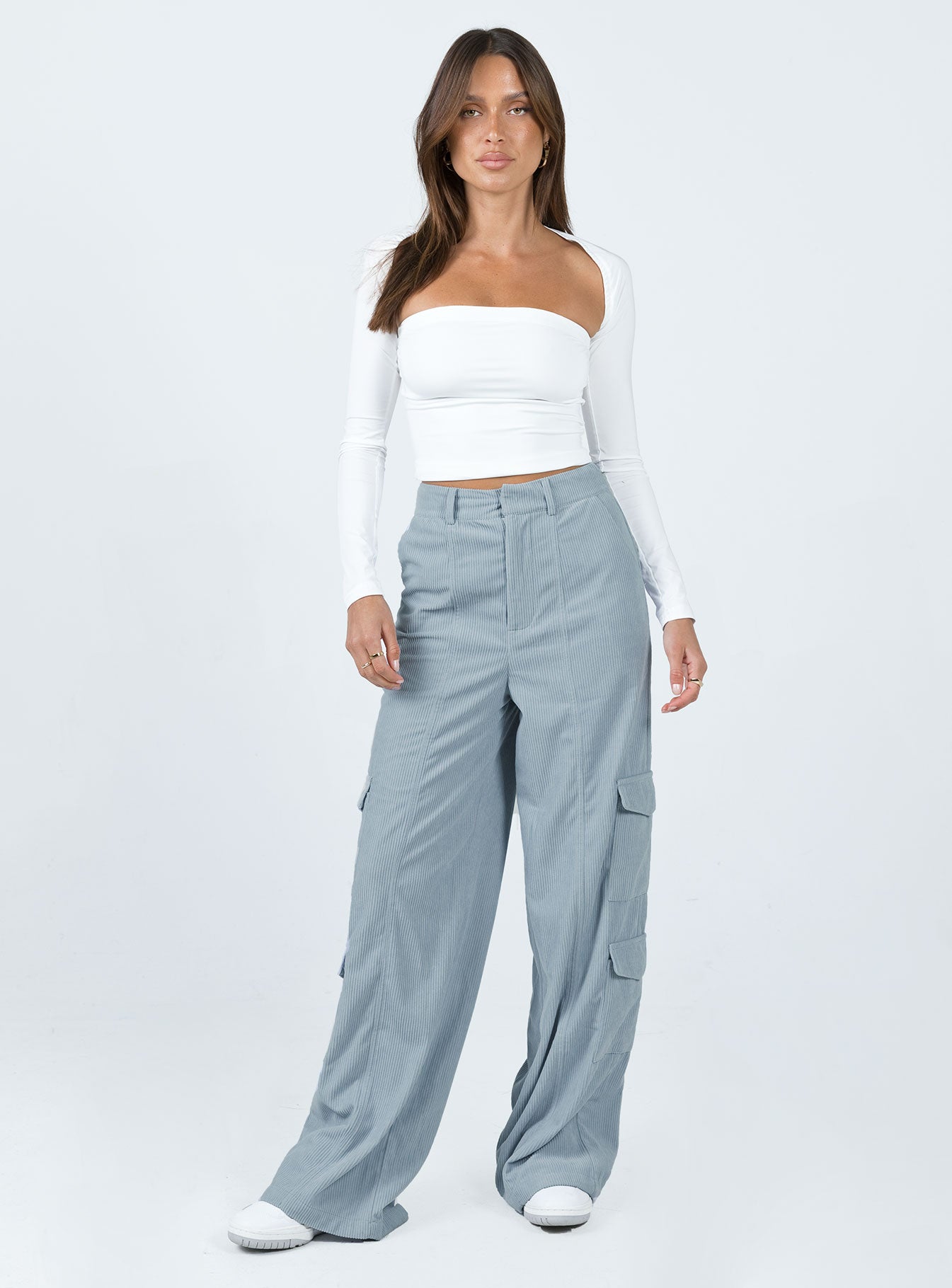 Bando Cargo Pants Grey - Image 2