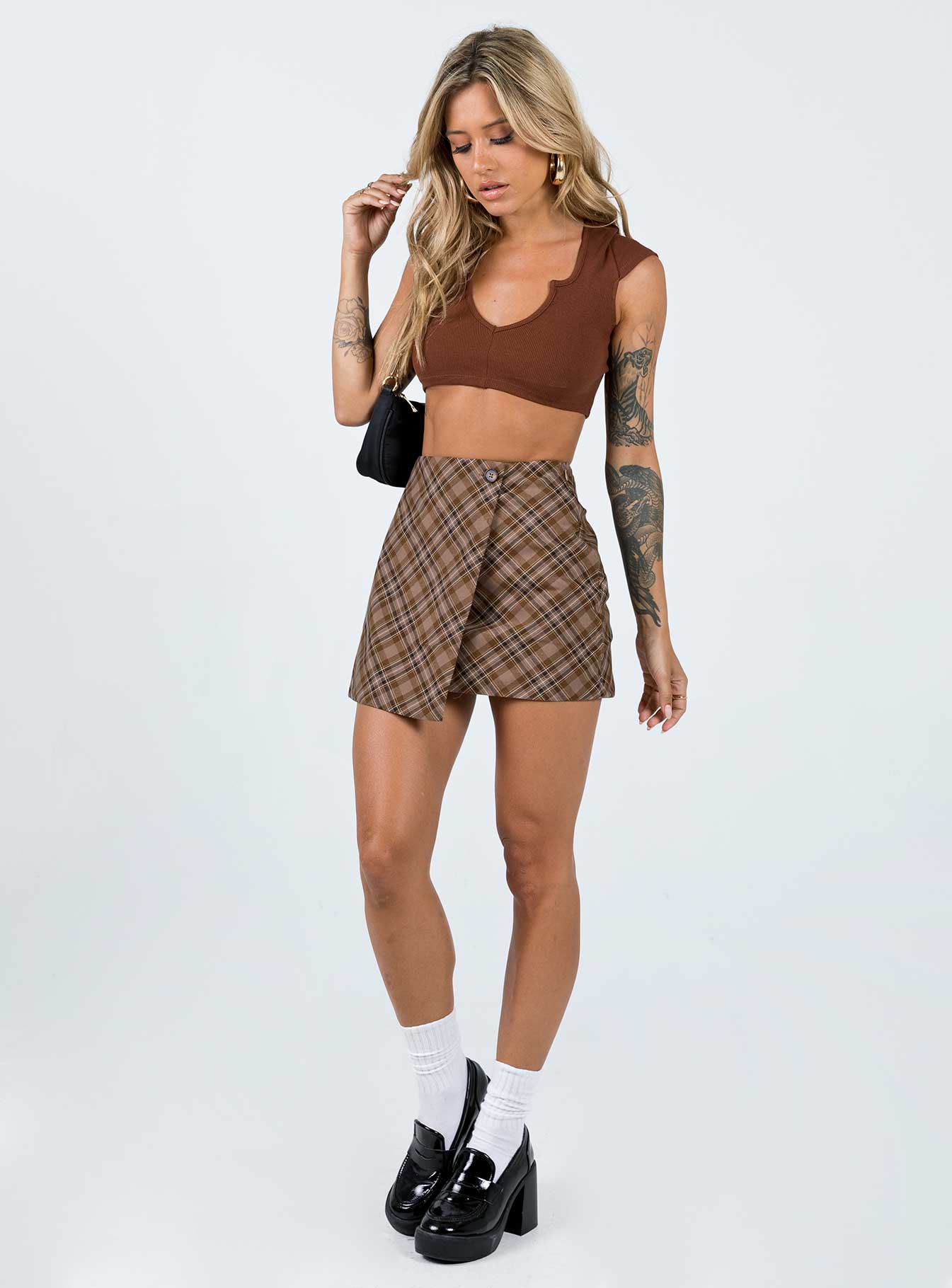 Motel Guanna Top Brown - Image 3