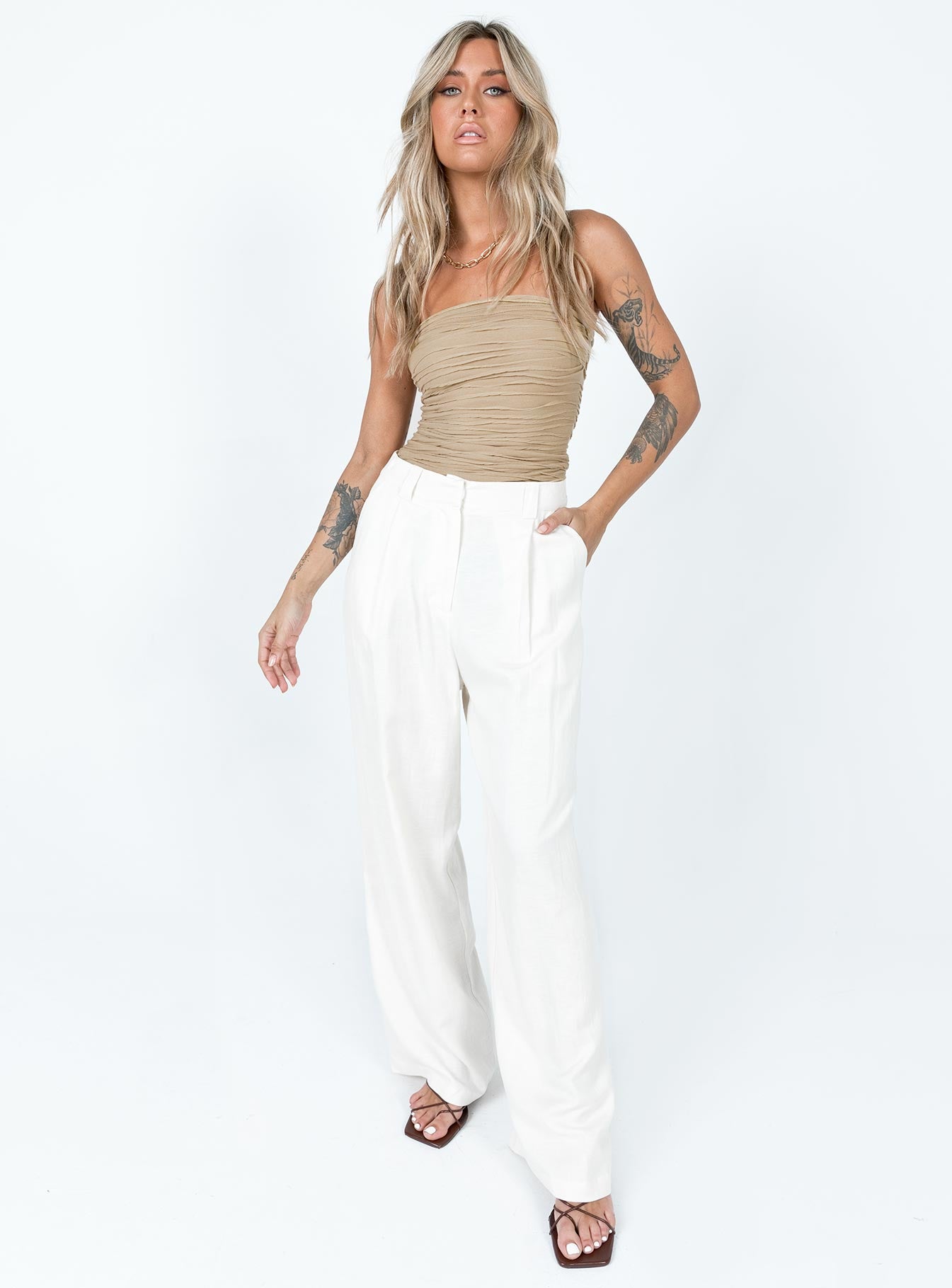 La Quinta Pant Off White - Image 3