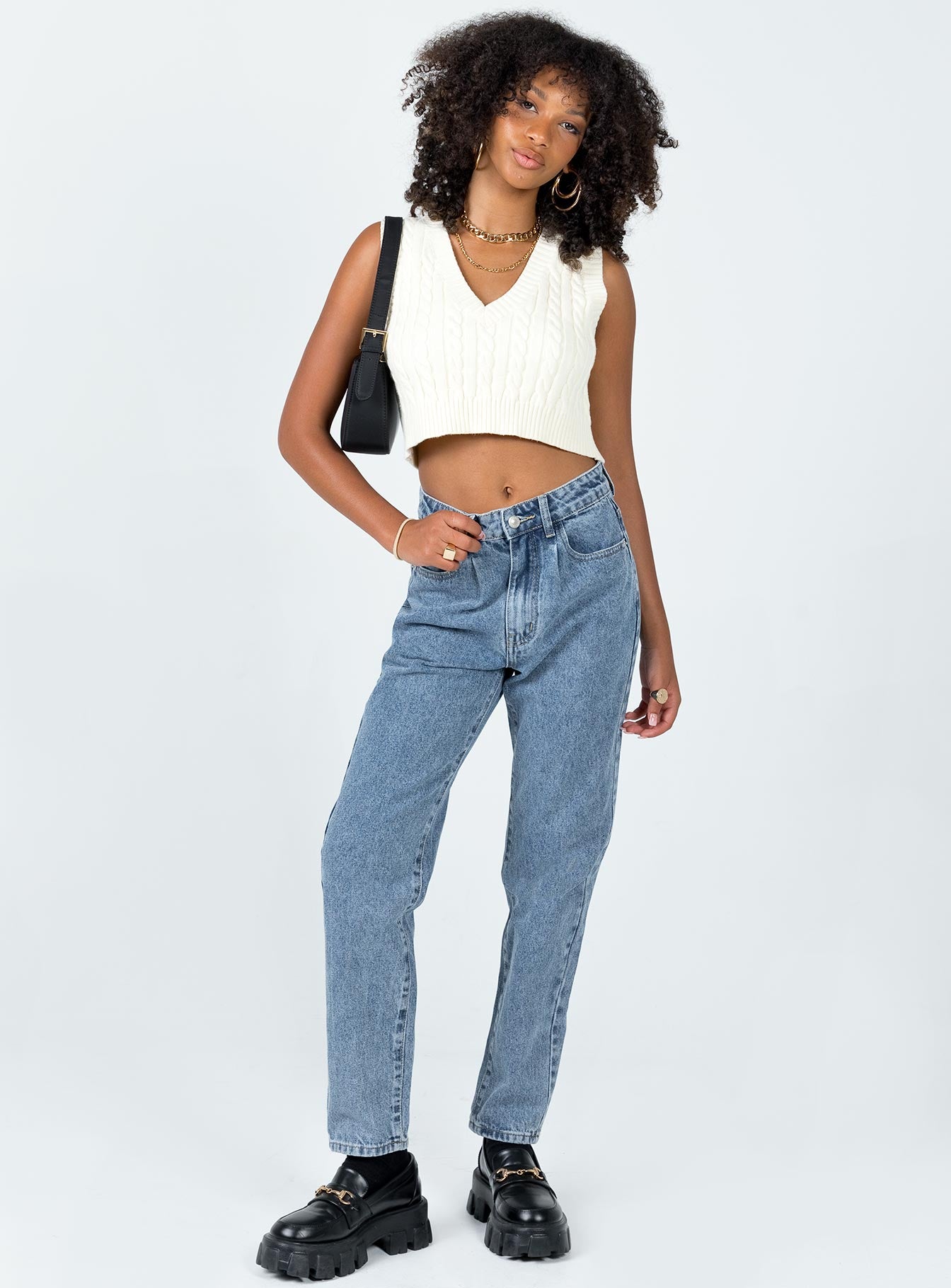 Tulum Straight Leg Denim Jeans - Image 2