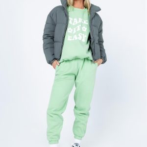 Callanie Puffer Jacket Green