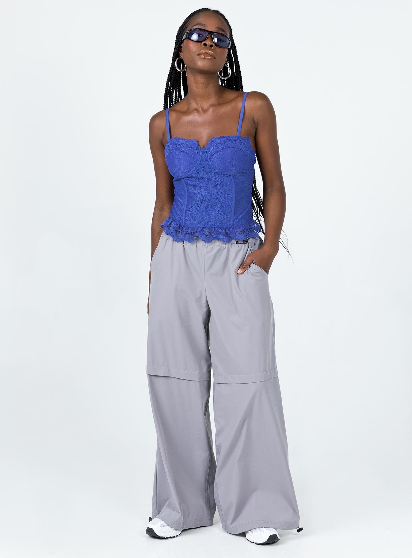 Balfour Corset Top Blue - Image 3