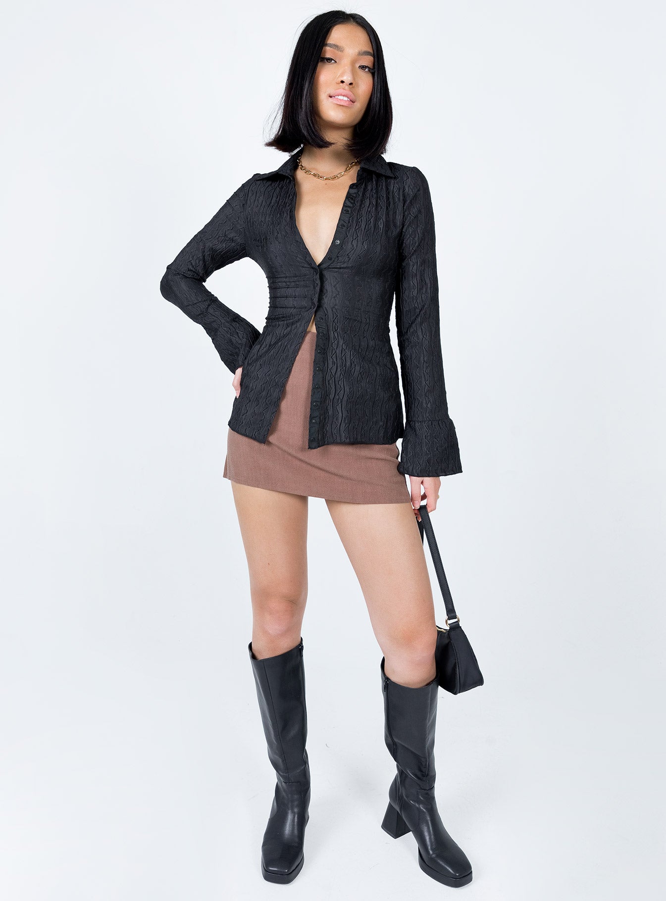 Chrisley Shirt Black - Image 3