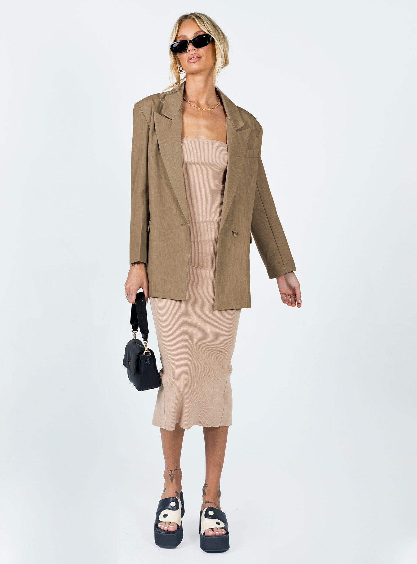 Millicent Blazer Beige - Image 4