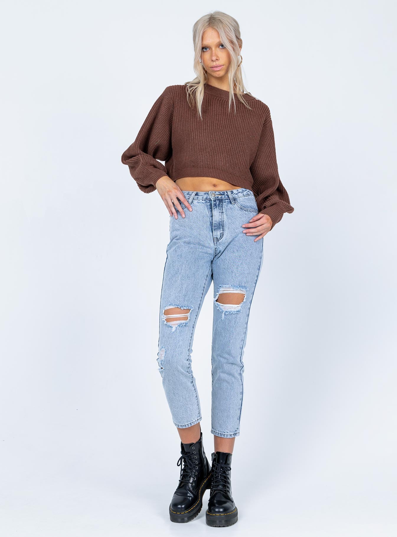 New Jersey Skinny Leg Denim Jeans - Image 2