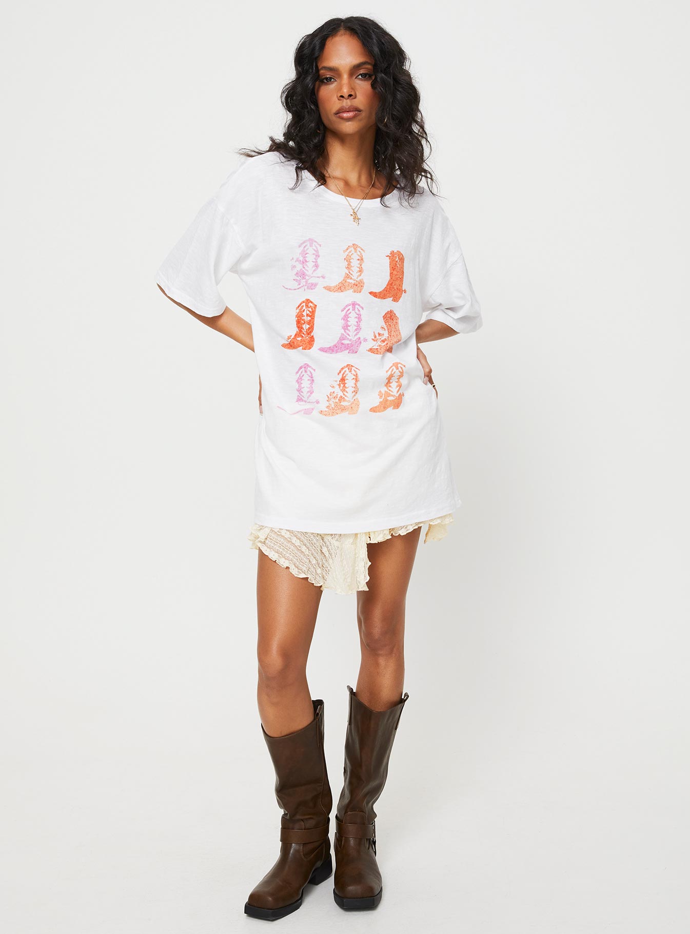 Chambre Oversized Graphic Tee White - Image 3