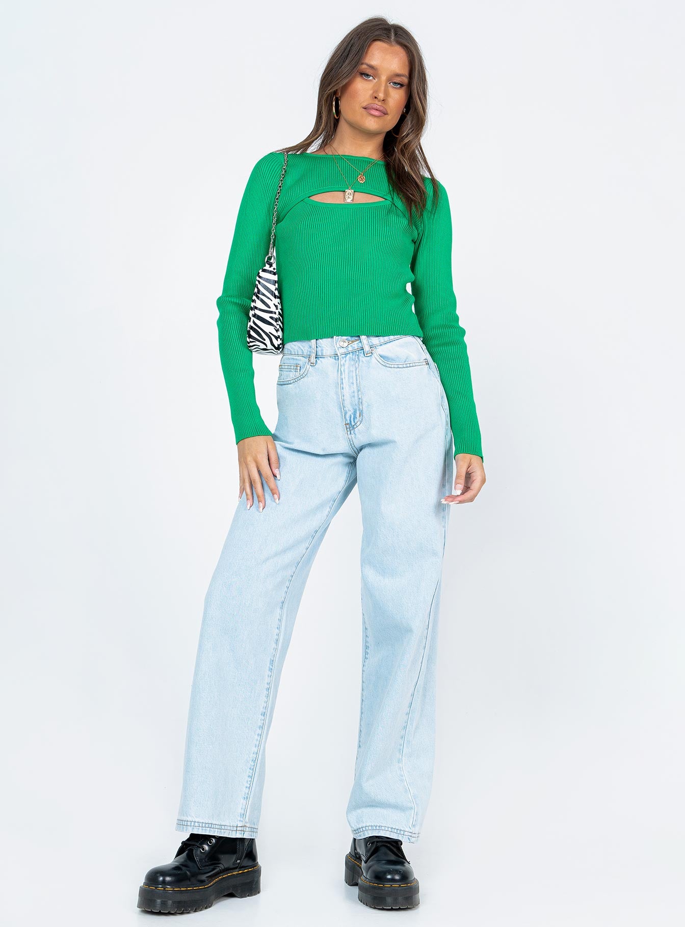 Theresa Sweater Green - Image 2