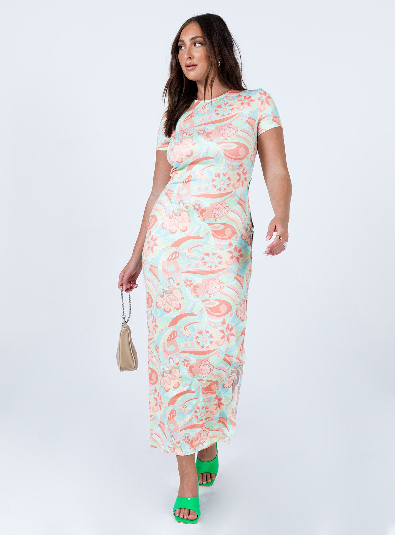 Anna Maxi Dress Multi - Image 2