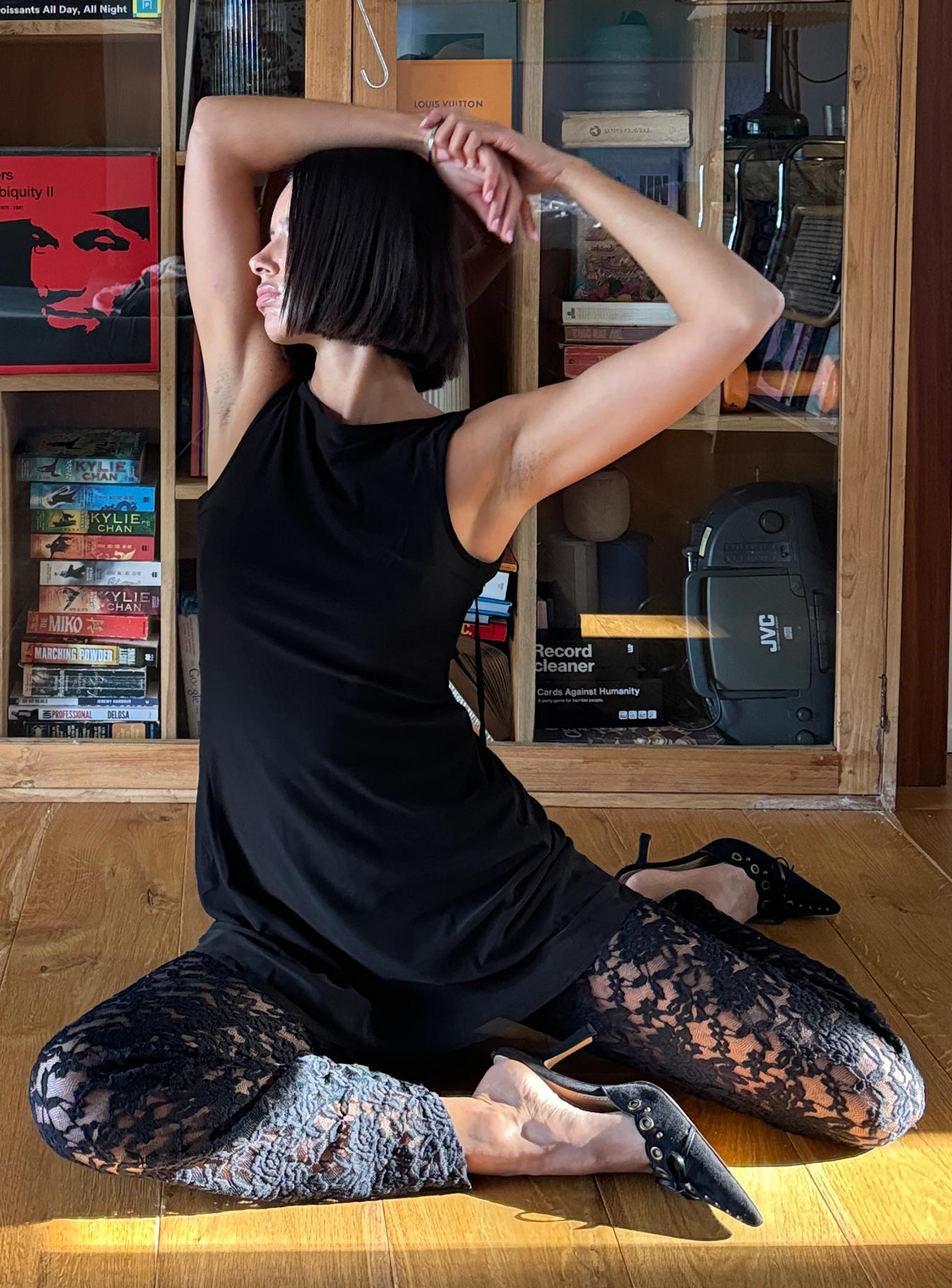 Peru Lace Pants Black - Image 14