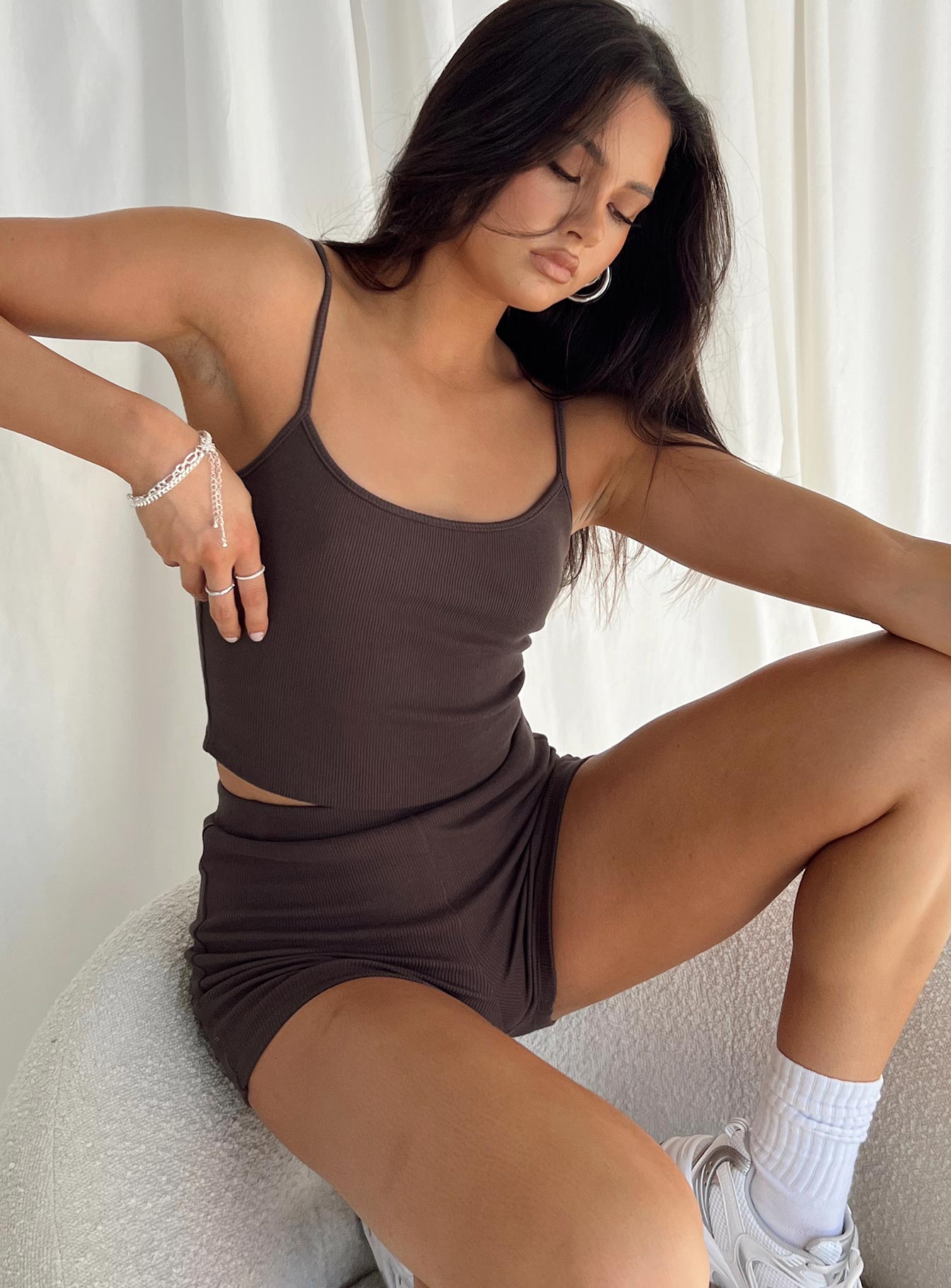 Organic Tamiah Top Brown - Image 2