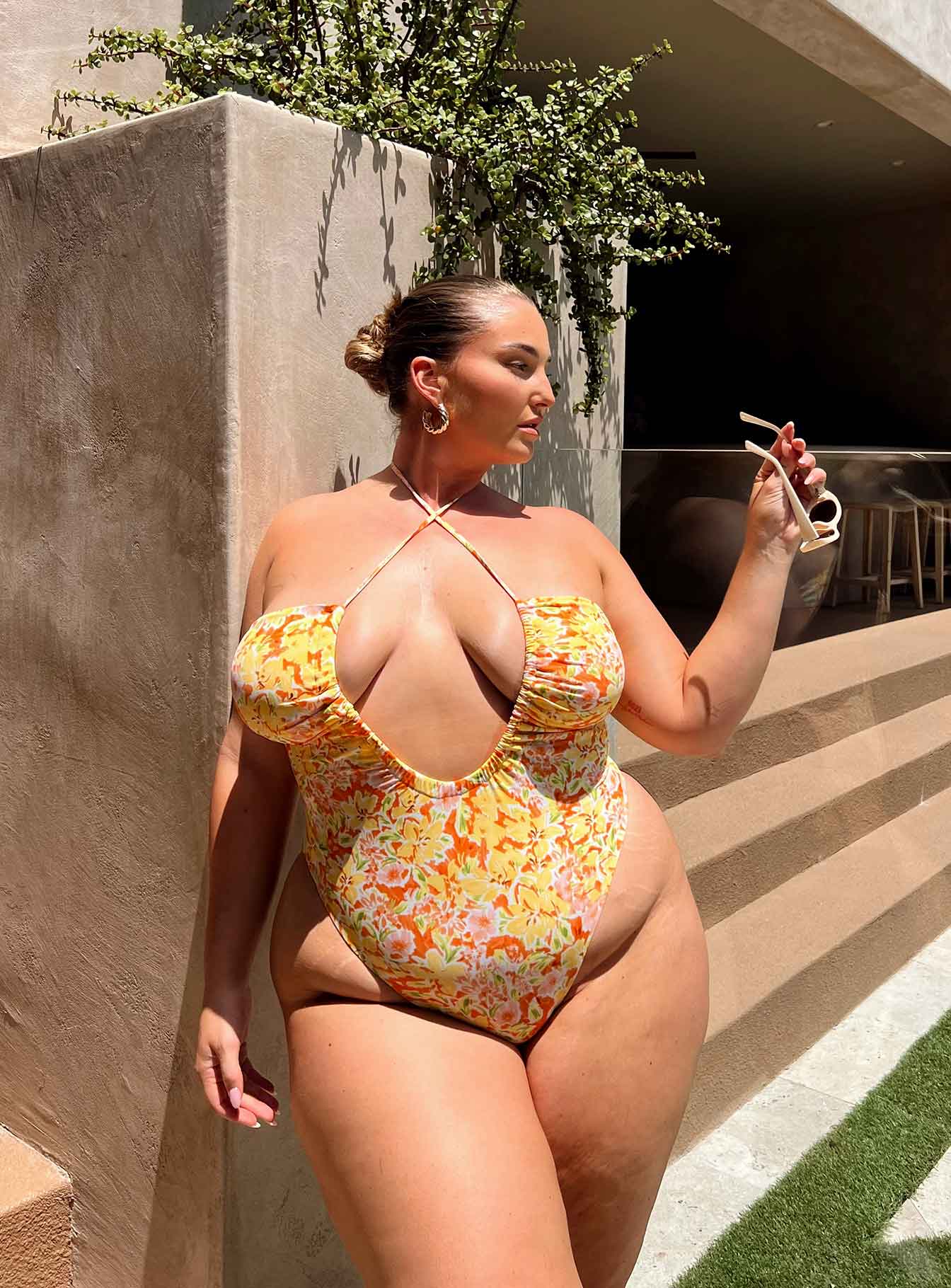 Fern One Piece Yellow Multi Curve - Image 2