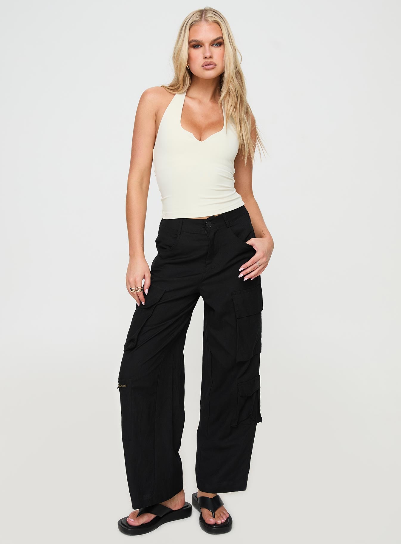 Humphrey Cargo Pant Black - Image 2