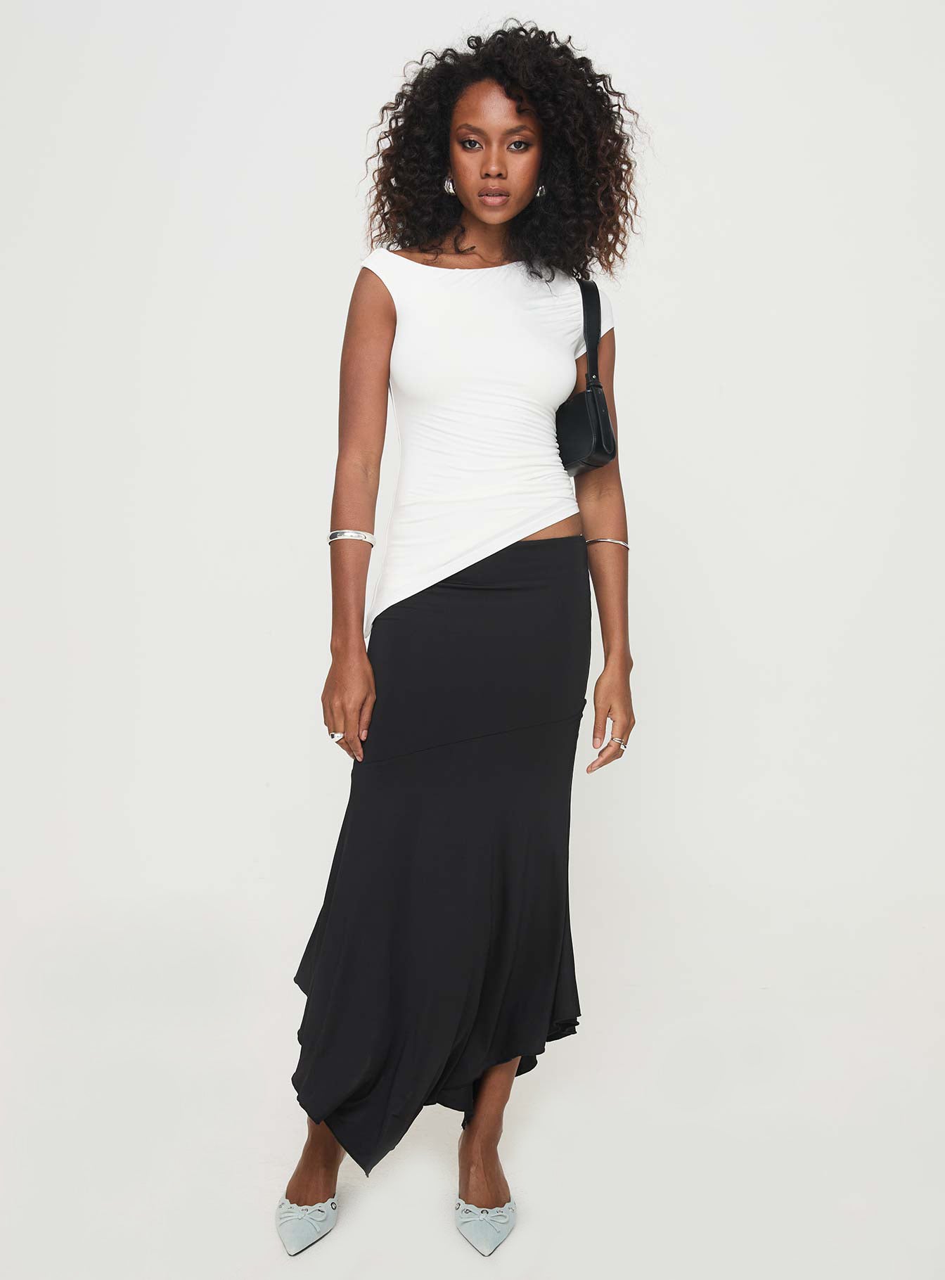 Dreamberry Maxi Skirt Black - Image 3