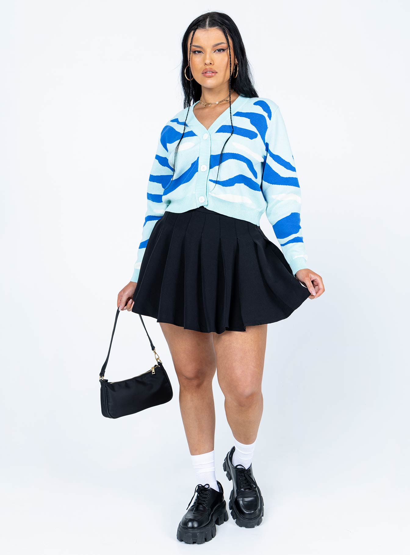 Austin Cardigan Blue - Image 2