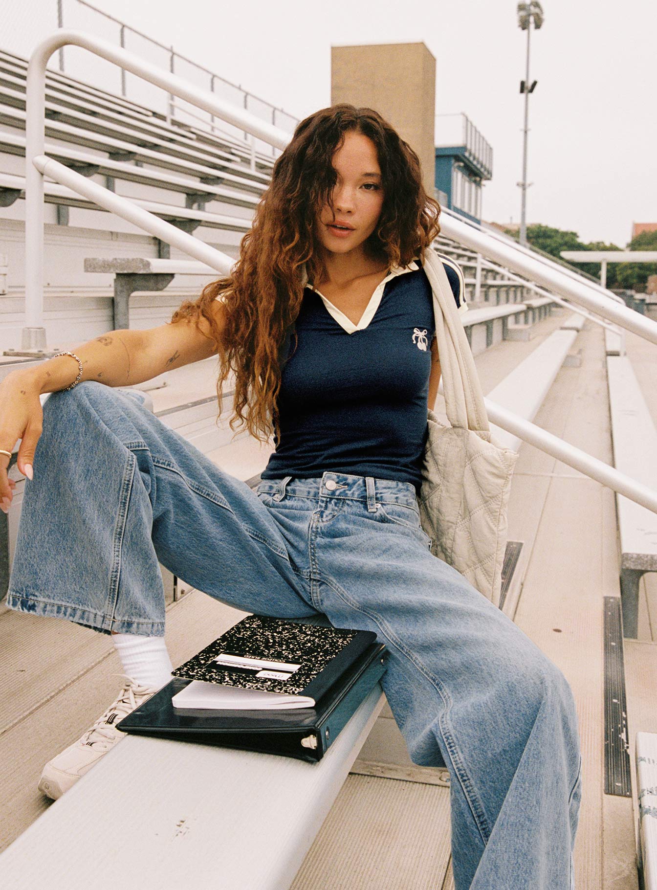 Serenitia Mid Rise Straight Leg Jeans Light Wash Tall - Image 12