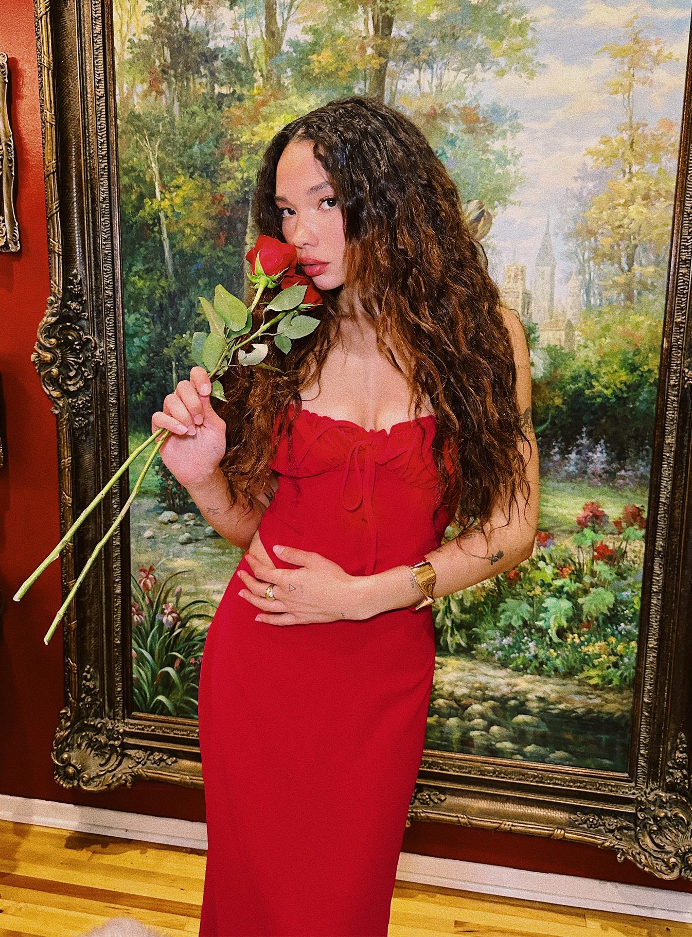 Orianne Corset Top Red - Image 2