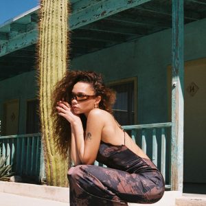 Charlow Maxi Dress Black / Brown