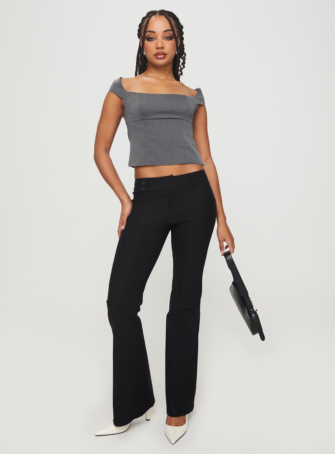 Irie Top Grey - Image 3