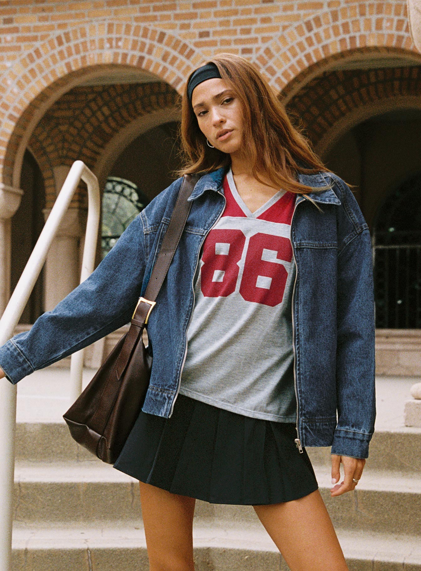 Balap Top Grey Marle / Red - Image 11