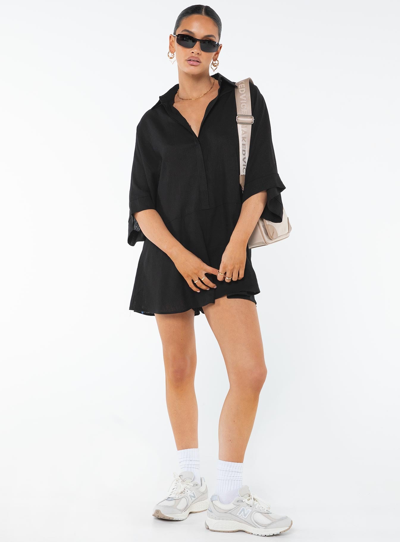 Teney Romper Black - Image 3