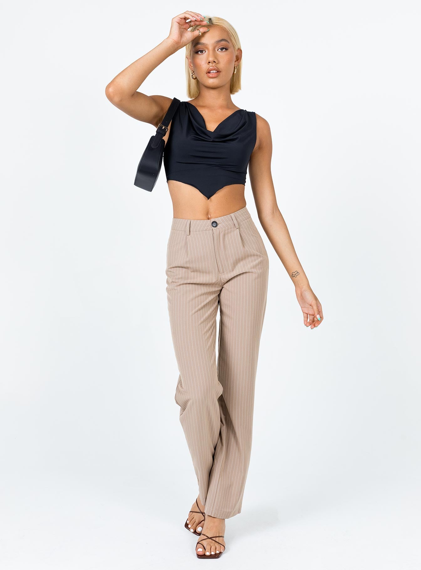 Titius Pants Beige Tall - Image 3