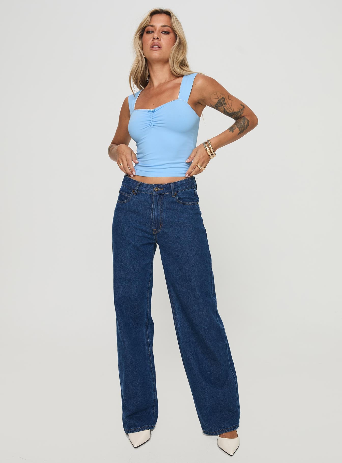 Yahya Top Blue - Image 2