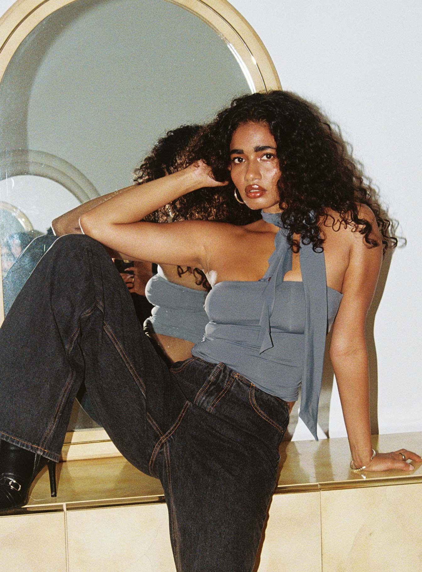 Sunita Top Slate - Image 9