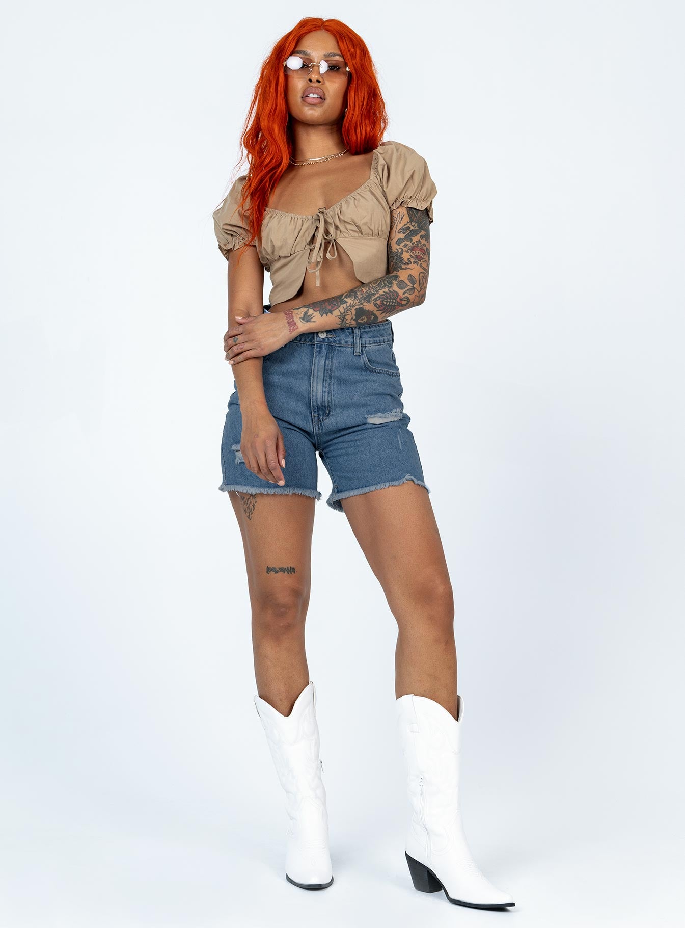 Huntley Denim Shorts - Image 2