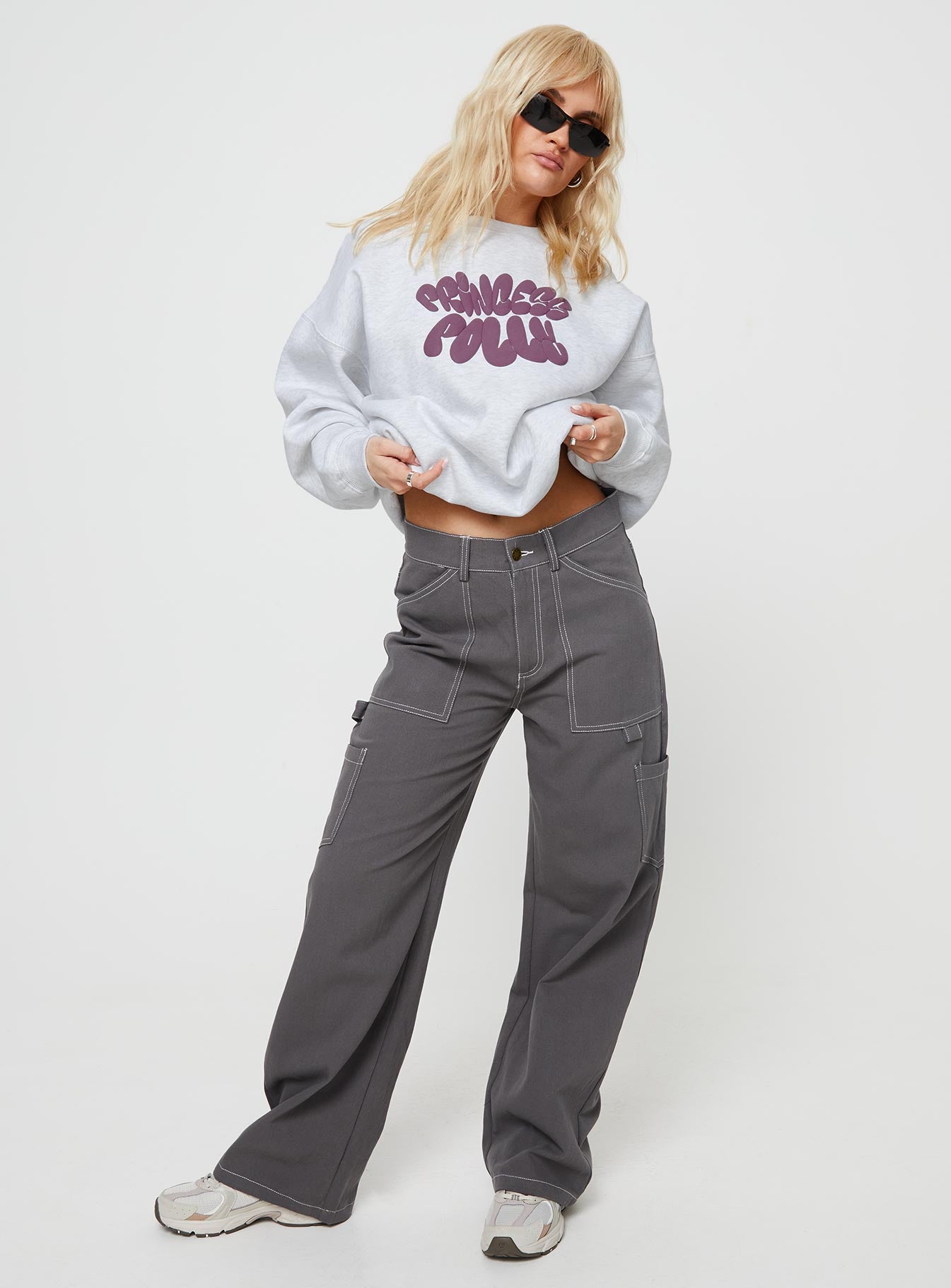 Hellier Cargo Pant Slate - Image 2
