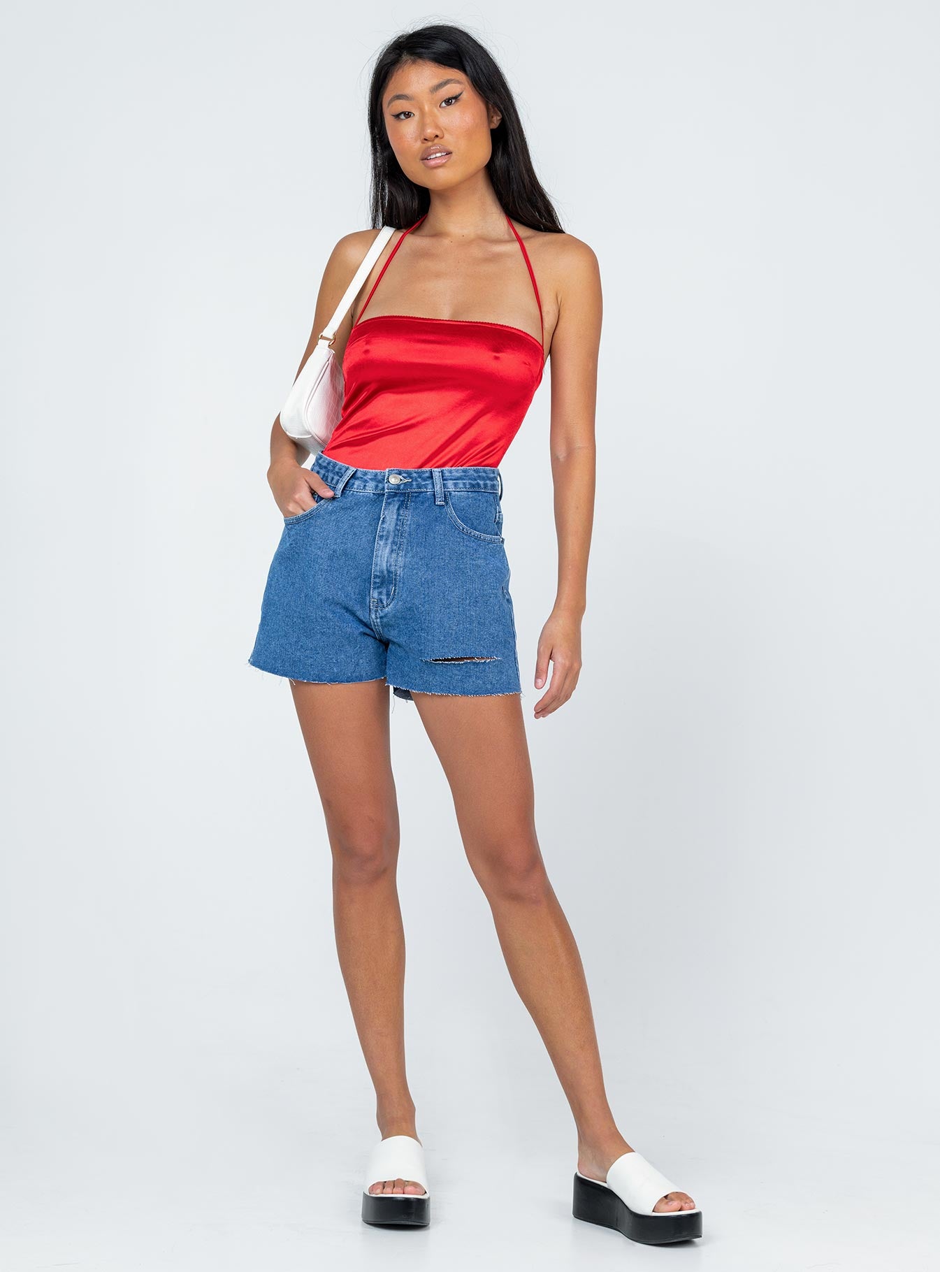 Marcus Bodysuit Red - Image 2