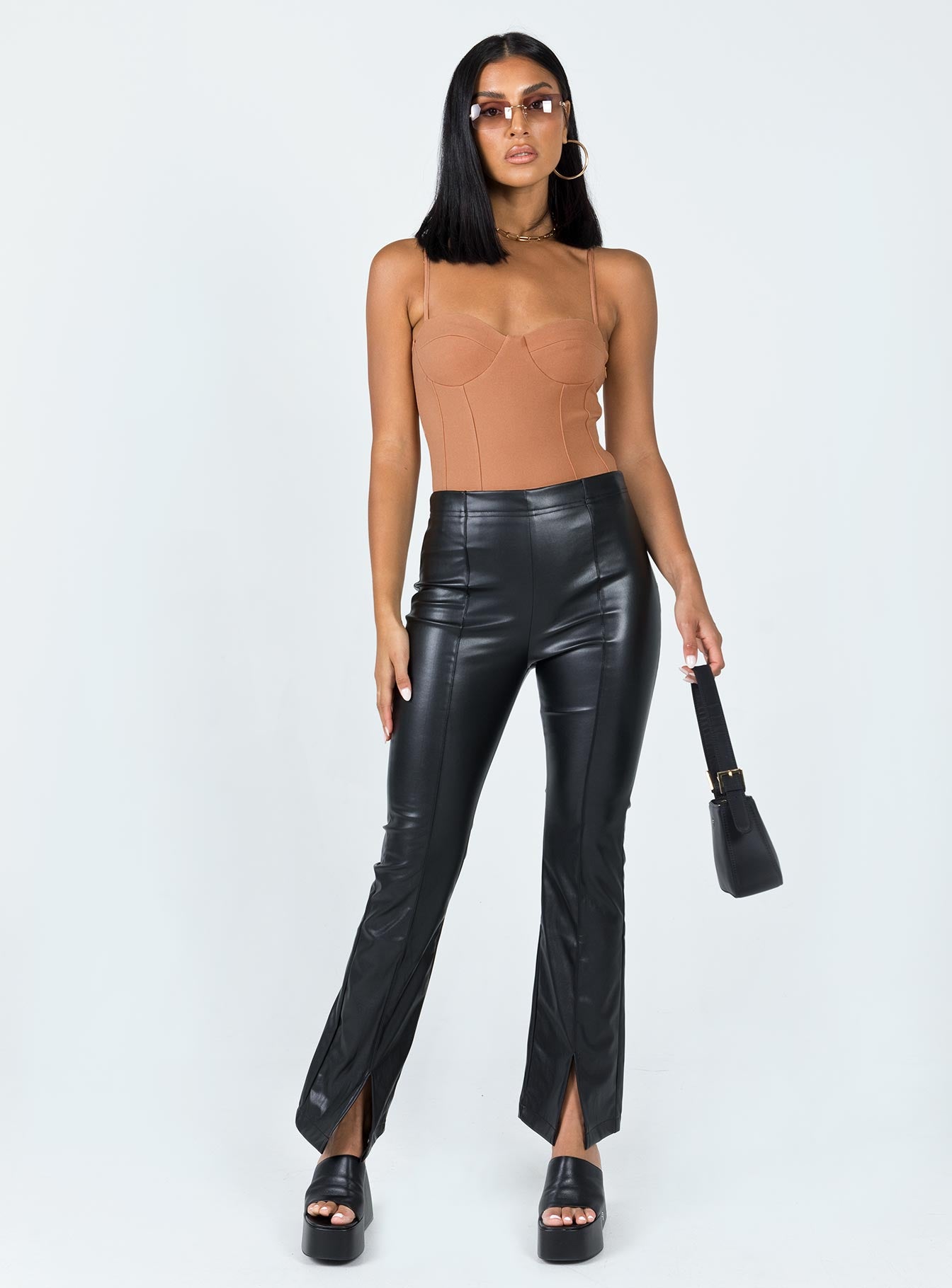 Oakland Bodysuit Beige - Image 2