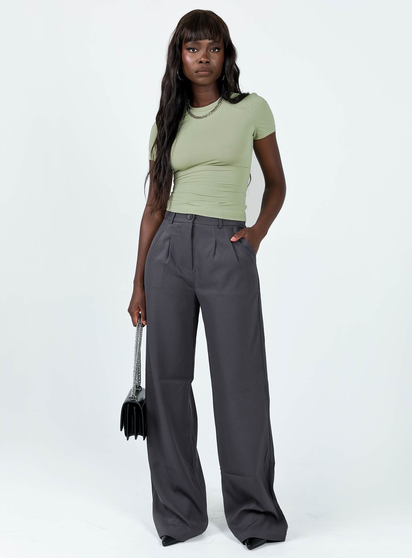 Lowell Top Green - Image 3