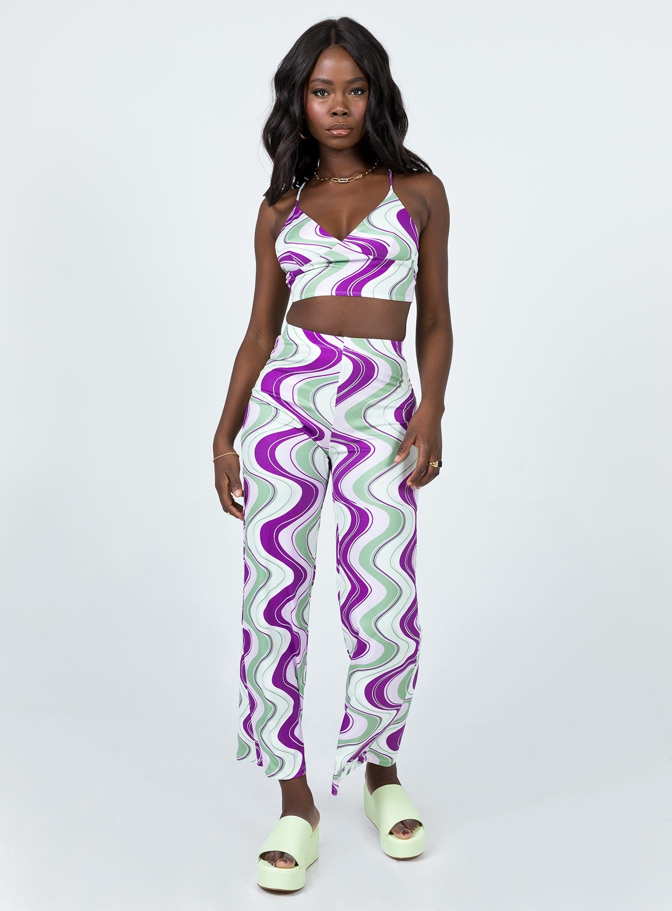 Gigi Set Purple / Green - Image 4