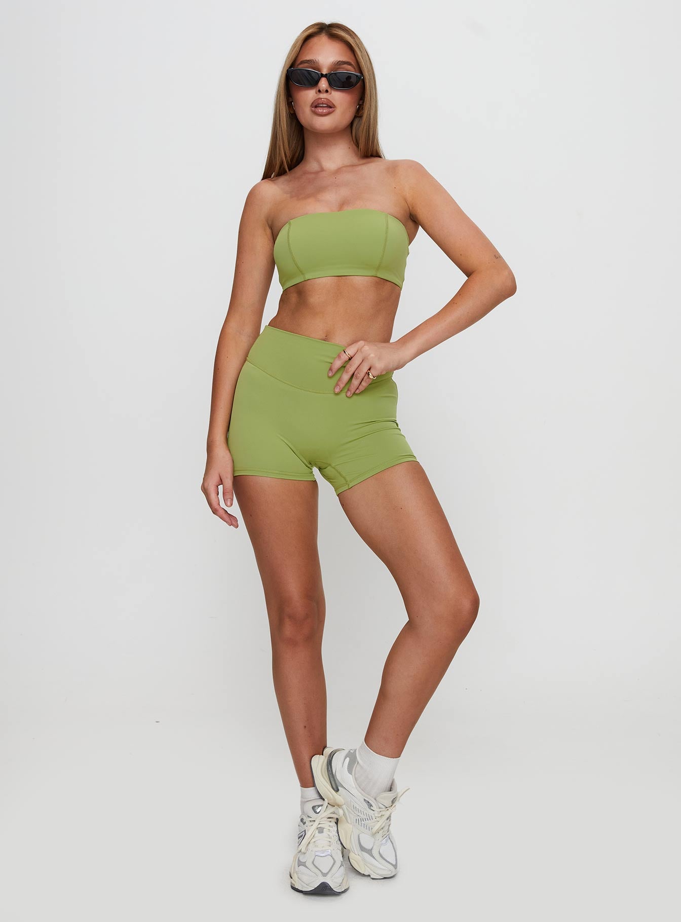 End Goal Active Bandeau Top Green - Image 3