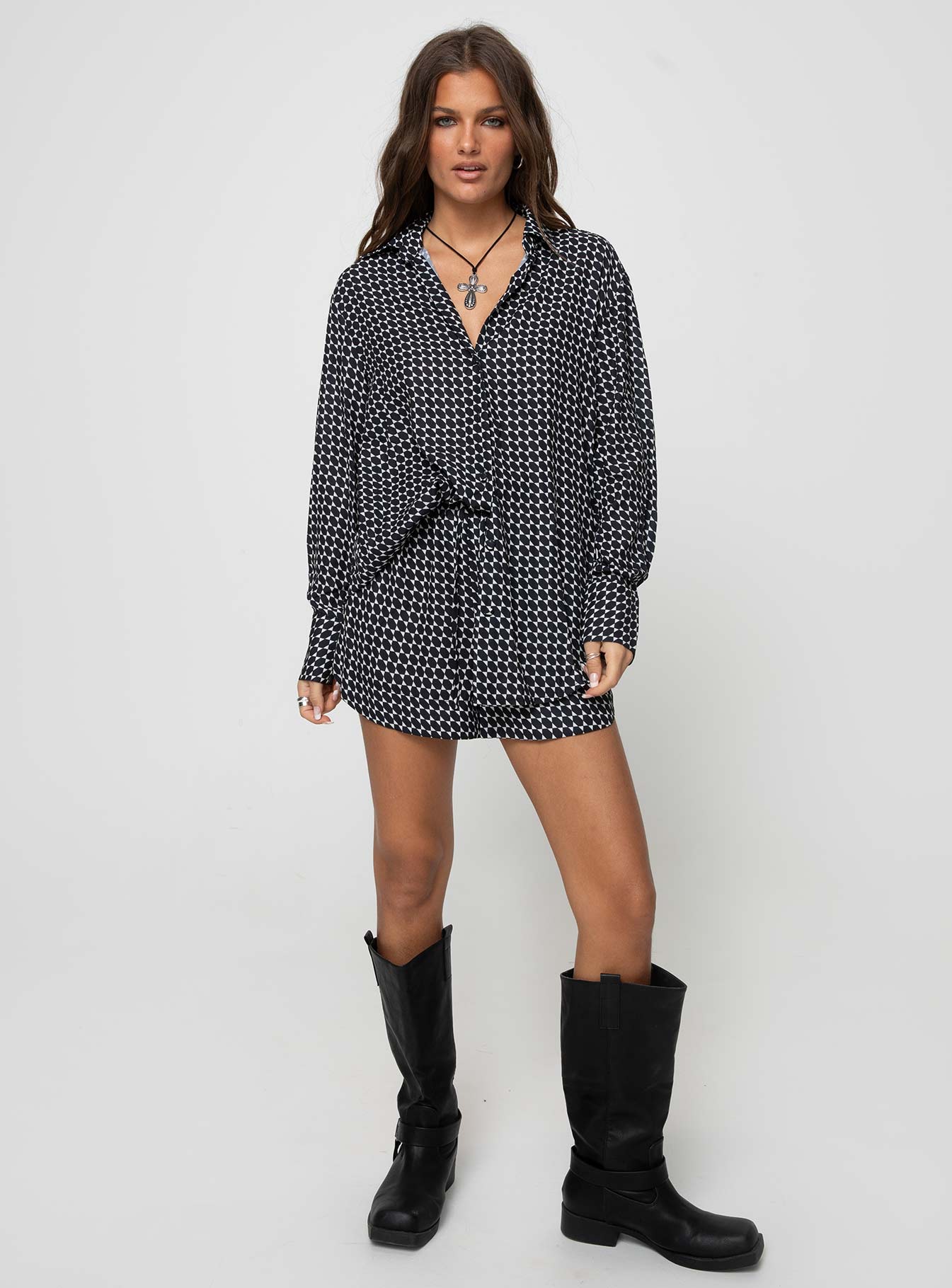 Mareena Geo Set Black / White - Image 2