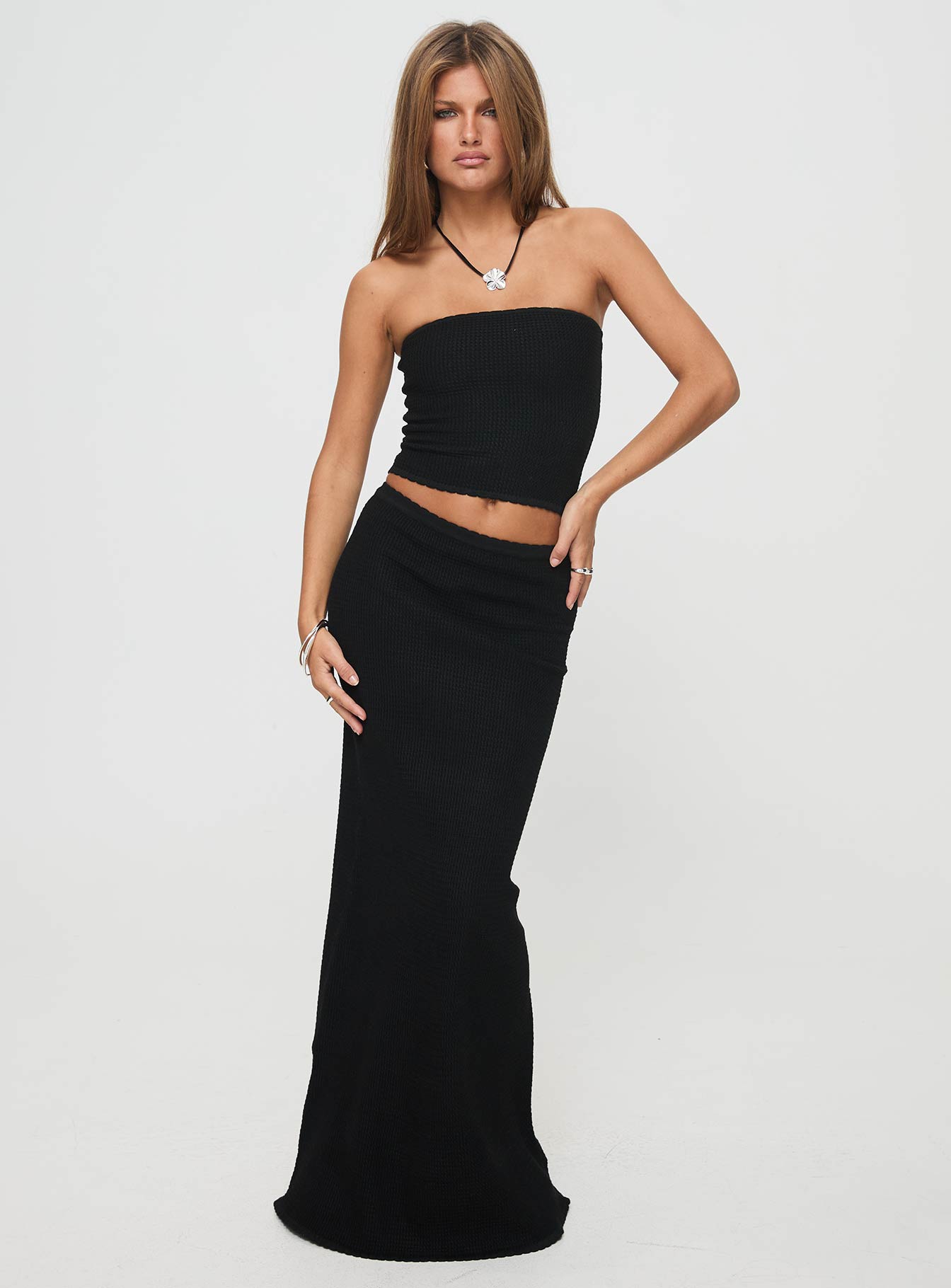 Huckle Tube Top Black - Image 3