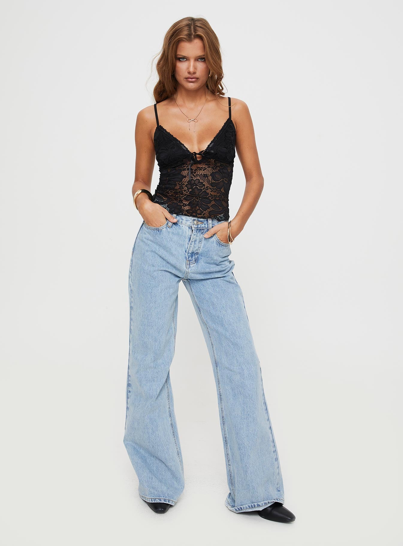 Manski Lace Top Black - Image 3