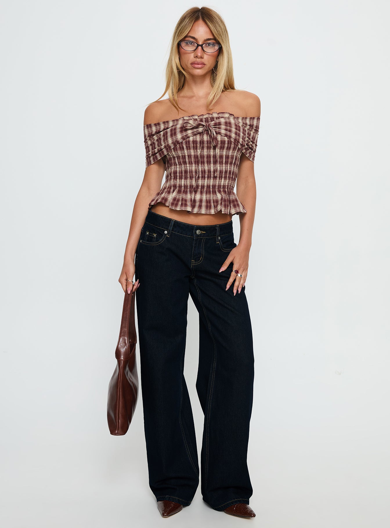 Tidal Wave Low Rise Straight Leg Jeans Raw Denim - Image 2